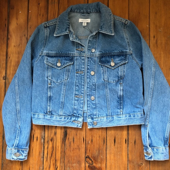Topshop Jackets & Blazers - TOPSHOP - NWT Denim Jean Jacket